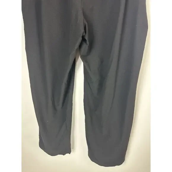 Eileen Fisher Washable Stretch Crepe Pants Full Length Blk Pockets Plus Size 3X - Picture 6 of 9